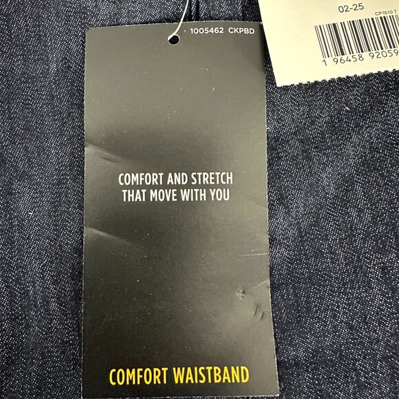 Lee Womens 6 Inch Short Fresno Comfort Waistband Size 4 Stretch Denim Blue - Picture 3 of 12